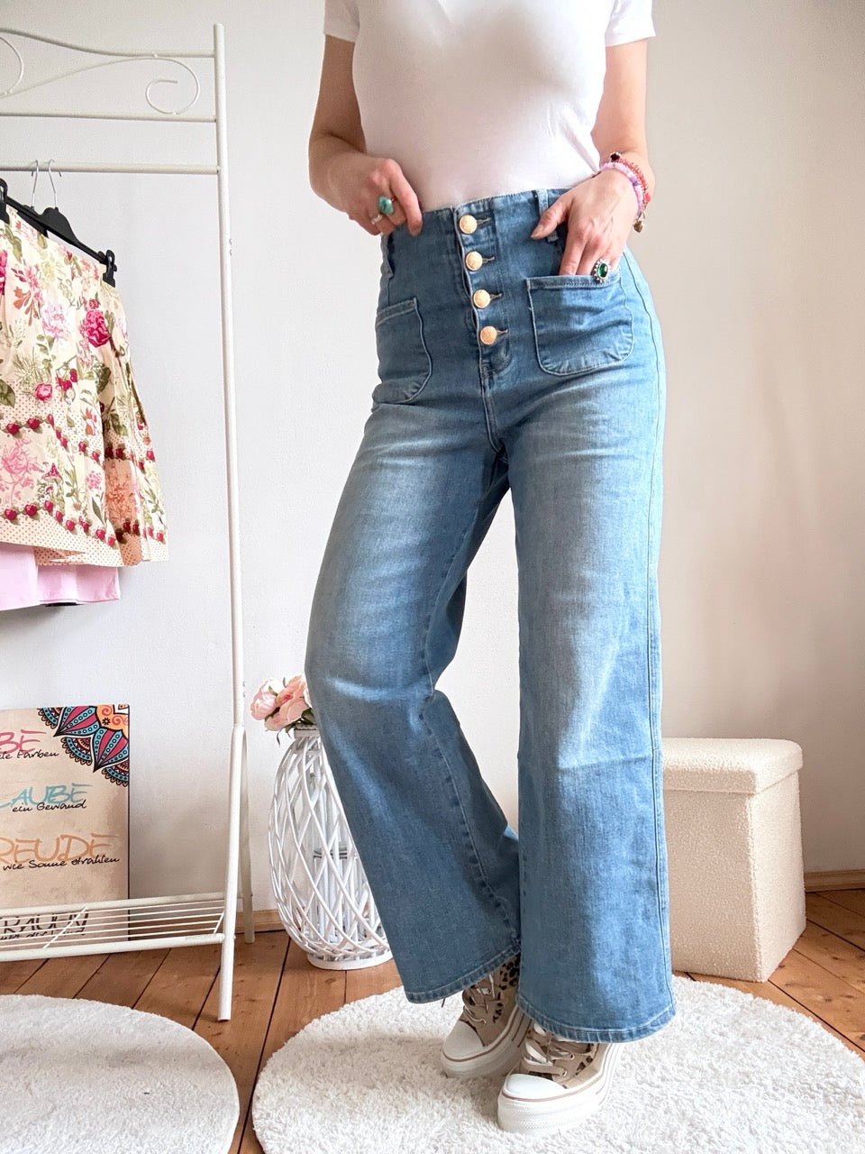 Hose Jeans Floretta used Denim / kein Versand in verschiedenen Größen! - FROLLEIN KÄTHE Shop