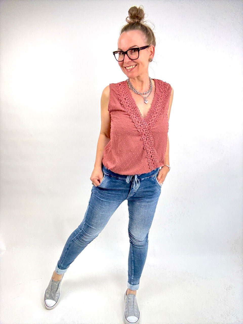 Hose Jeans Schönwetter Herz - FROLLEIN KÄTHE Shop