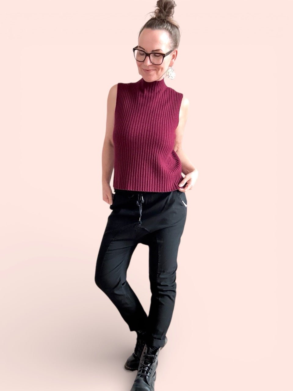 Hose Jogpants Baggystyle Schwarz / Besteller - FROLLEIN KÄTHE Shop