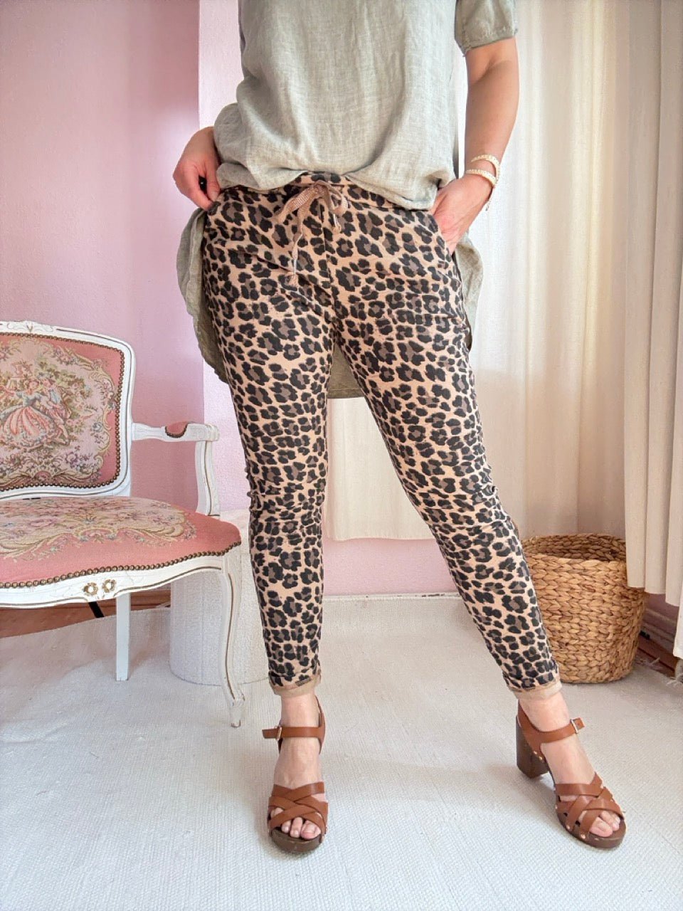 Hose Jogpants Leo Braun - FROLLEIN KÄTHE Shop