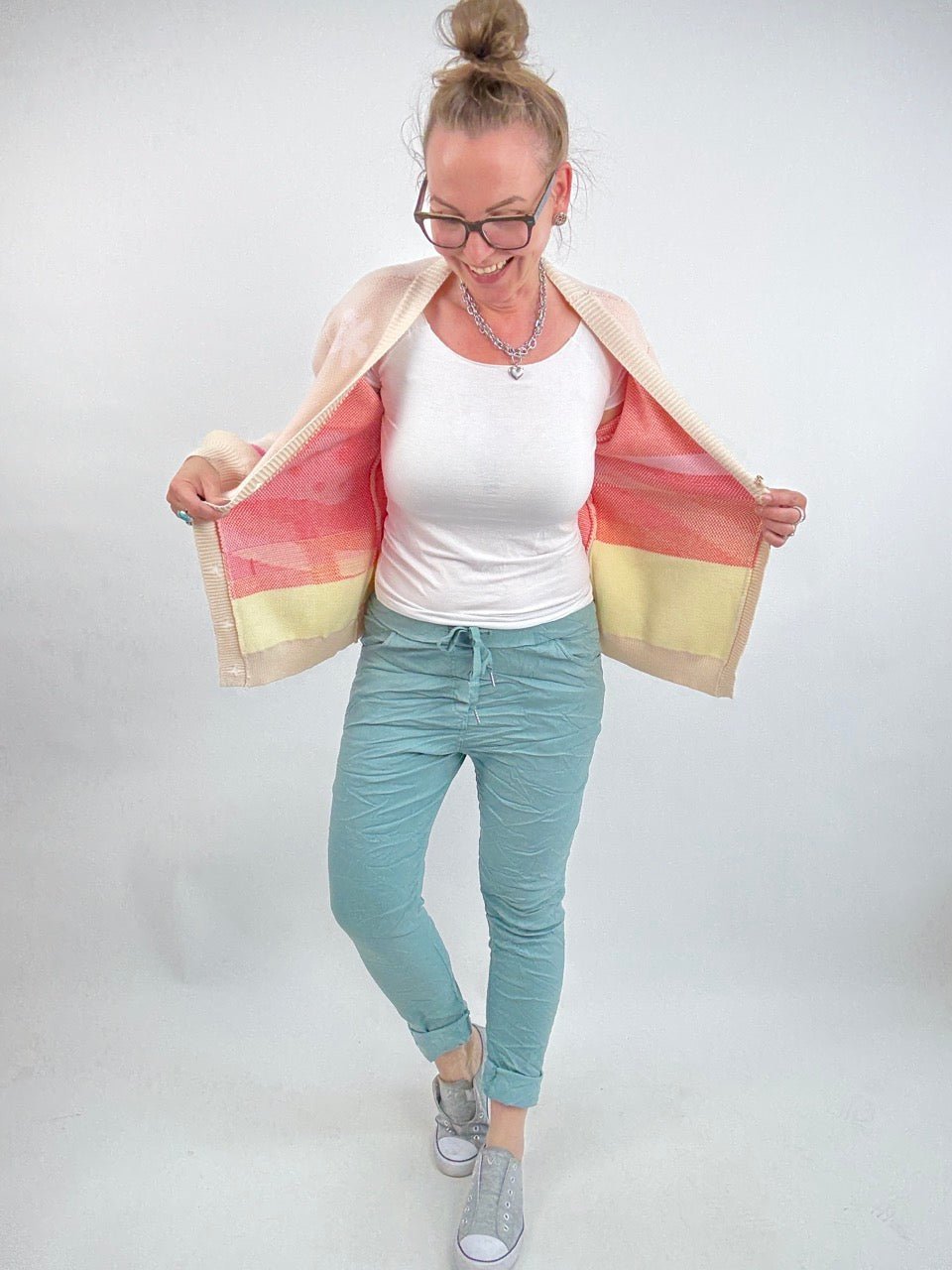 Hose Jogpants Nice Style Aloe - FROLLEIN KÄTHE Shop