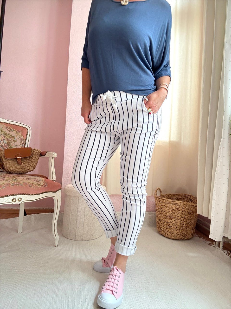Hose Jogpants Stripe BESTSELLER! Neue Farben - FROLLEIN KÄTHE Shop