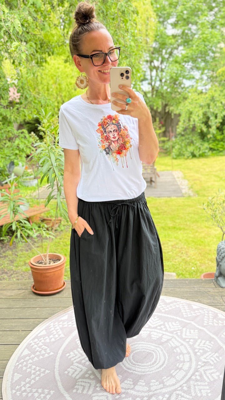 Hose Jolia Schwarz - FROLLEIN KÄTHE Shop