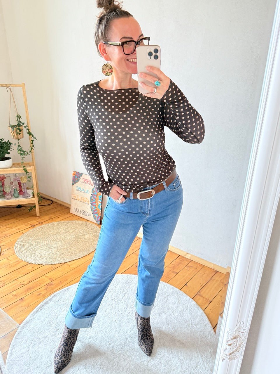 Hose Magic Denim zum umschlagen - FROLLEIN KÄTHE Shop