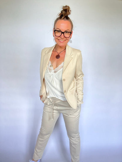 Hose Maja Cream - FROLLEIN KÄTHE Shop