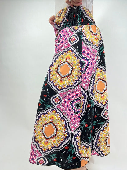 Hose Mira Culotte Schwarz Bunt - FROLLEIN KÄTHE Shop