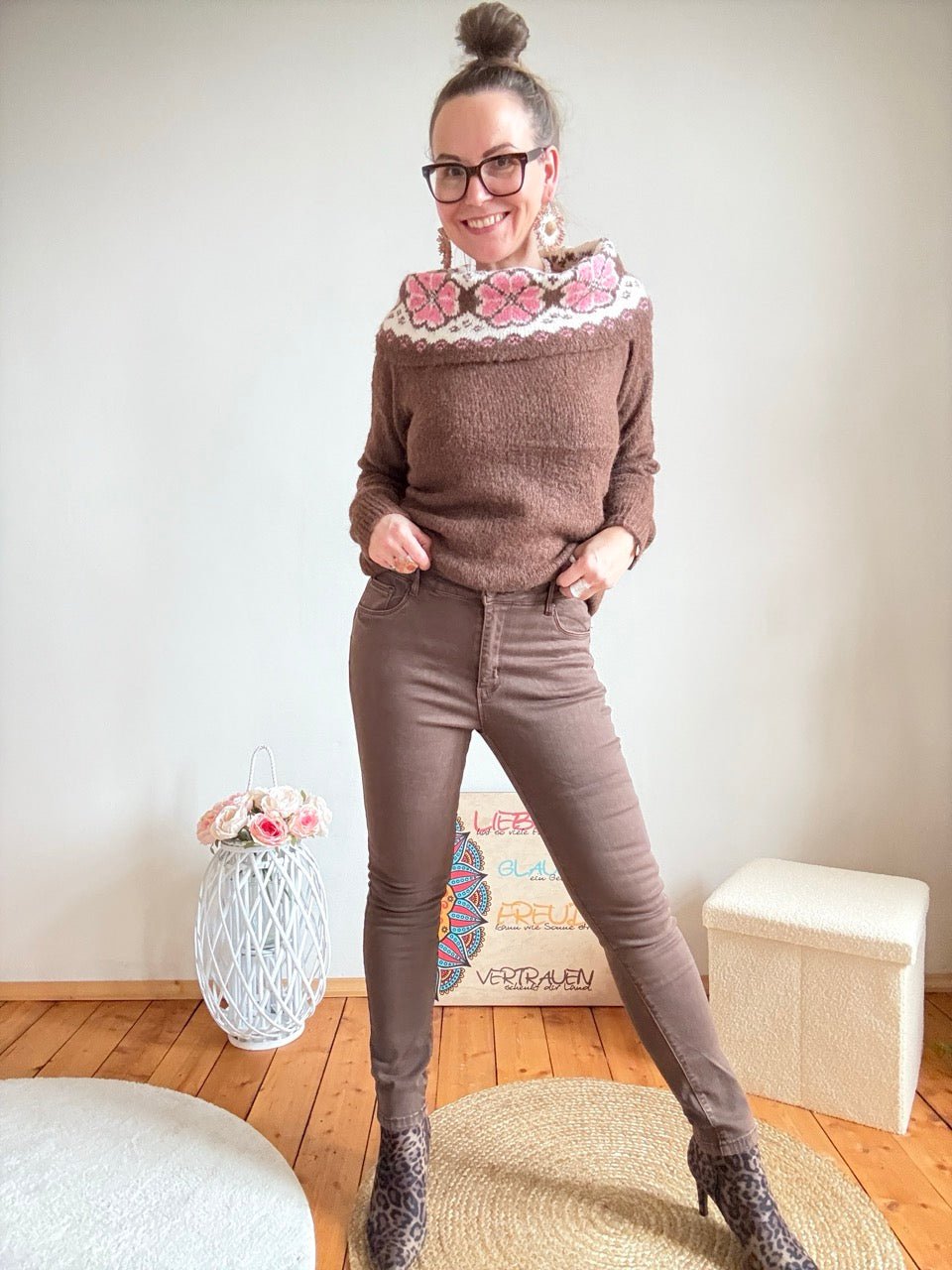 Hose Push up Jeggings Marie Nugat - FROLLEIN KÄTHE Shop