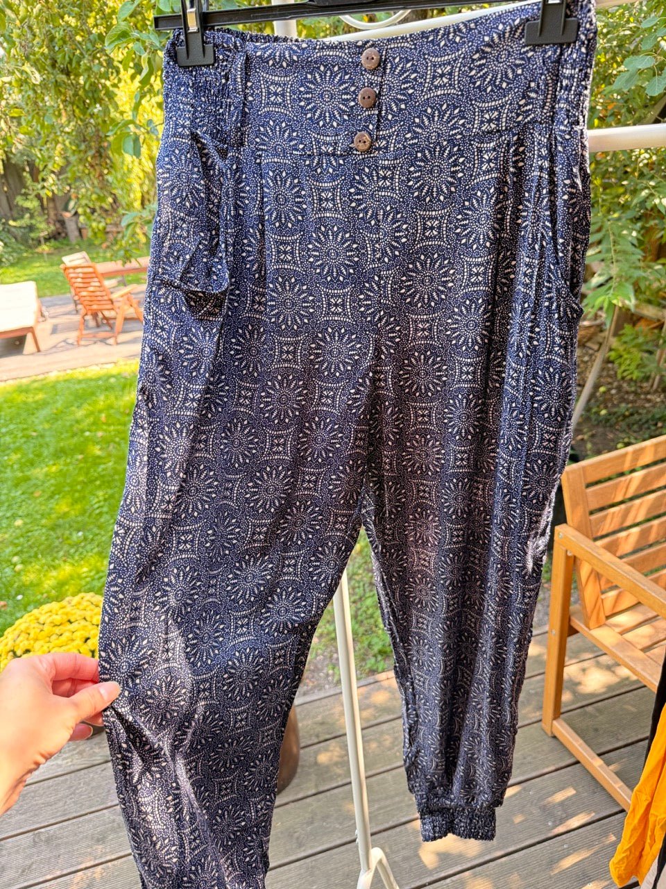 Hose Sommer Blau - FROLLEIN KÄTHE Shop