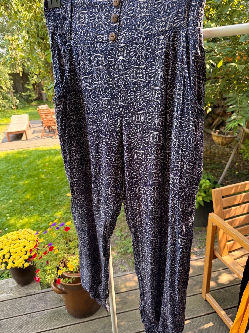 Hose Sommer Blau - FROLLEIN KÄTHE Shop