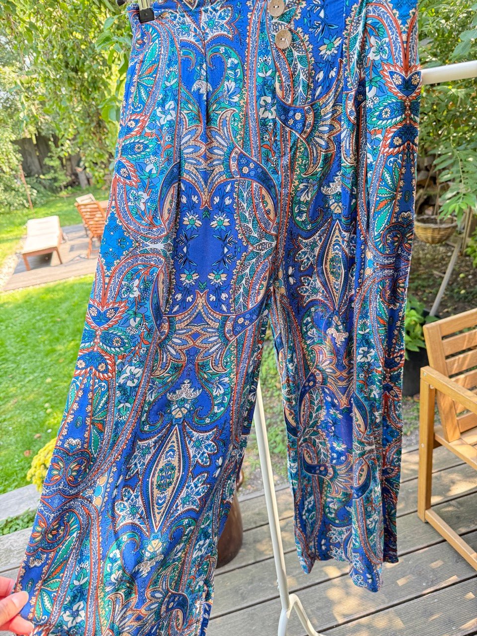 Hose Sommer Blau - FROLLEIN KÄTHE Shop