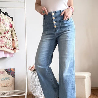 Weite Marlene-Jeans – Hosen bei Frollein Käthe