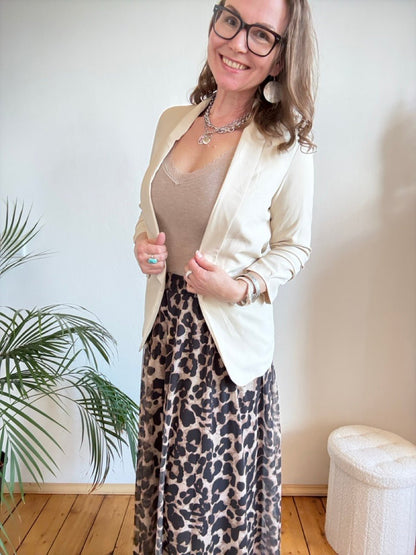 Jacke Blazer Ellen Cream - FROLLEIN KÄTHE Shop