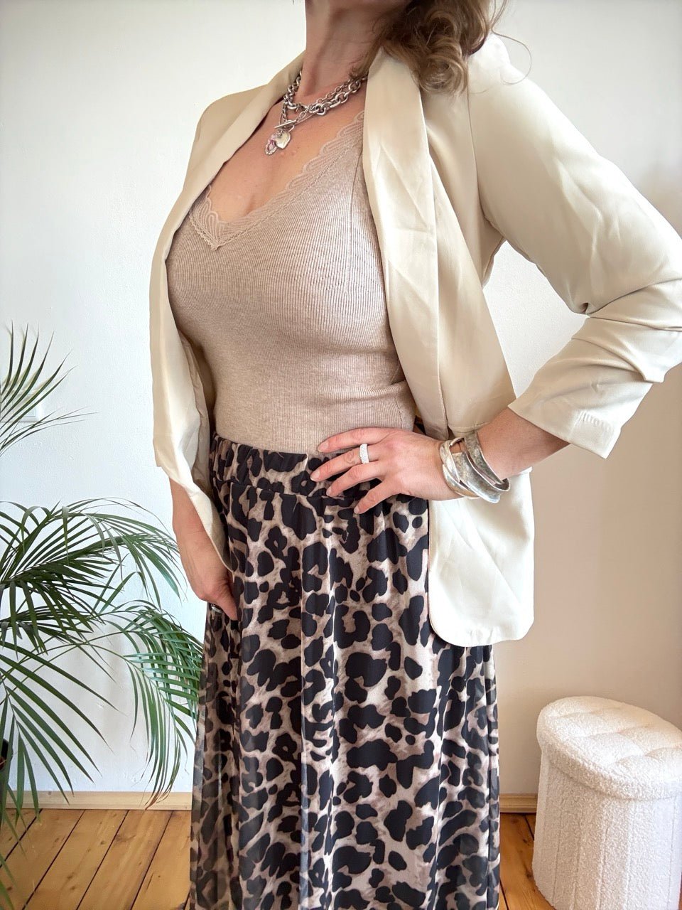 Jacke Blazer Ellen Cream - FROLLEIN KÄTHE Shop