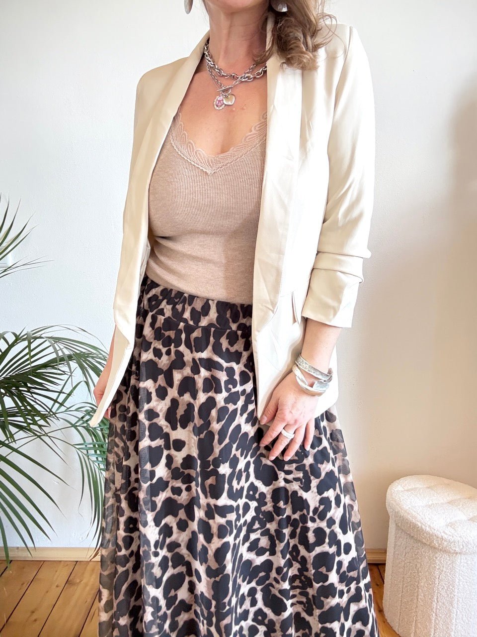 Jacke Blazer Ellen Cream - FROLLEIN KÄTHE Shop