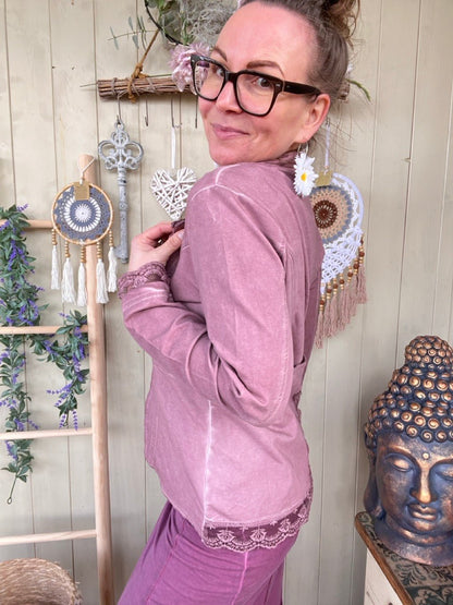 Jacke Edda Alt Rose - FROLLEIN KÄTHE Shop