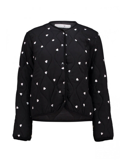 Jacke Herz Schwarz - FROLLEIN KÄTHE Shop