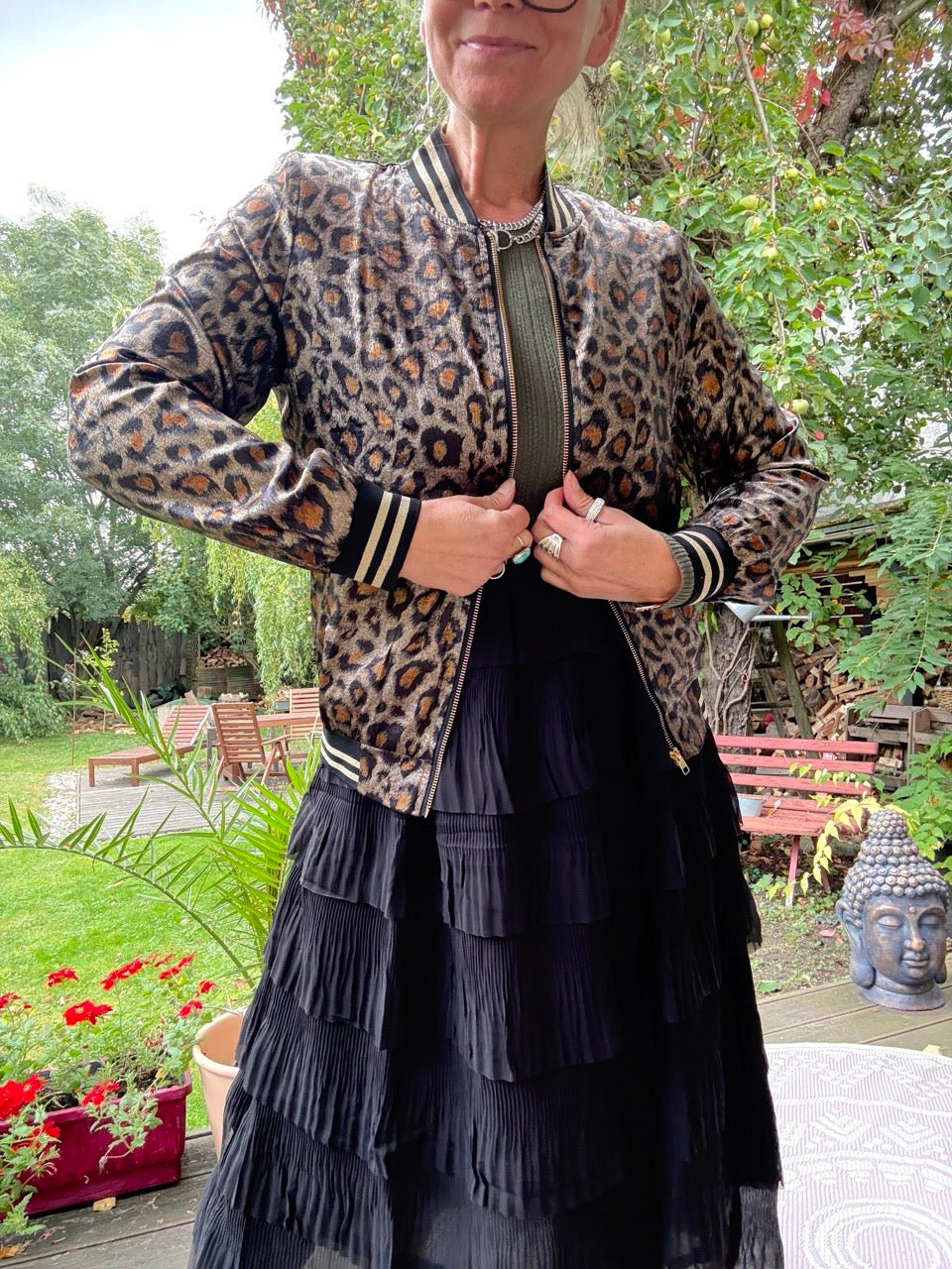Jacke Leo Traum Schwarz - FROLLEIN KÄTHE Shop