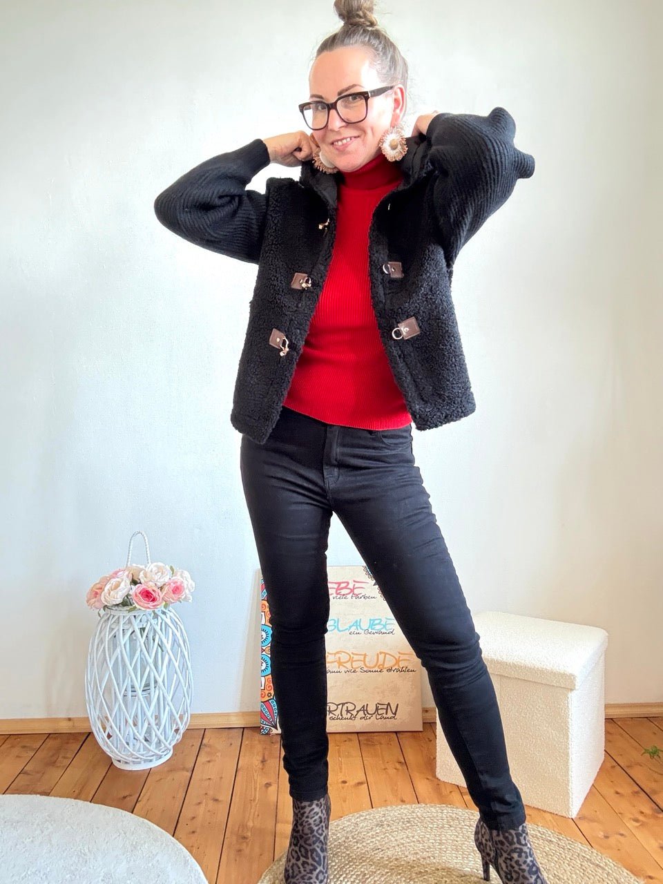 Jacke Lieblingshülle Schwarz - FROLLEIN KÄTHE Shop