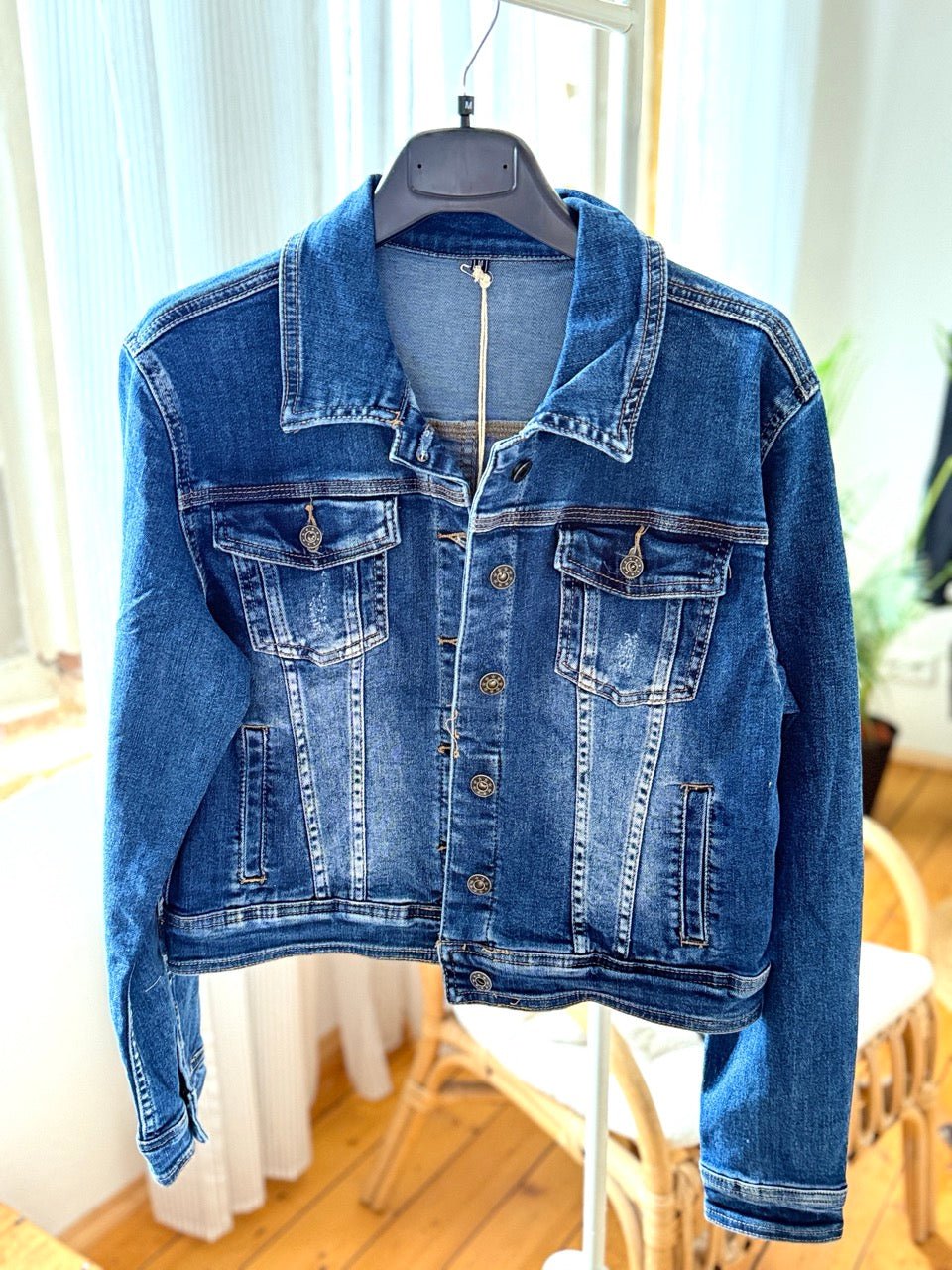 Jeansjacke Geheimnisträgerin Denim - FROLLEIN KÄTHE Shop