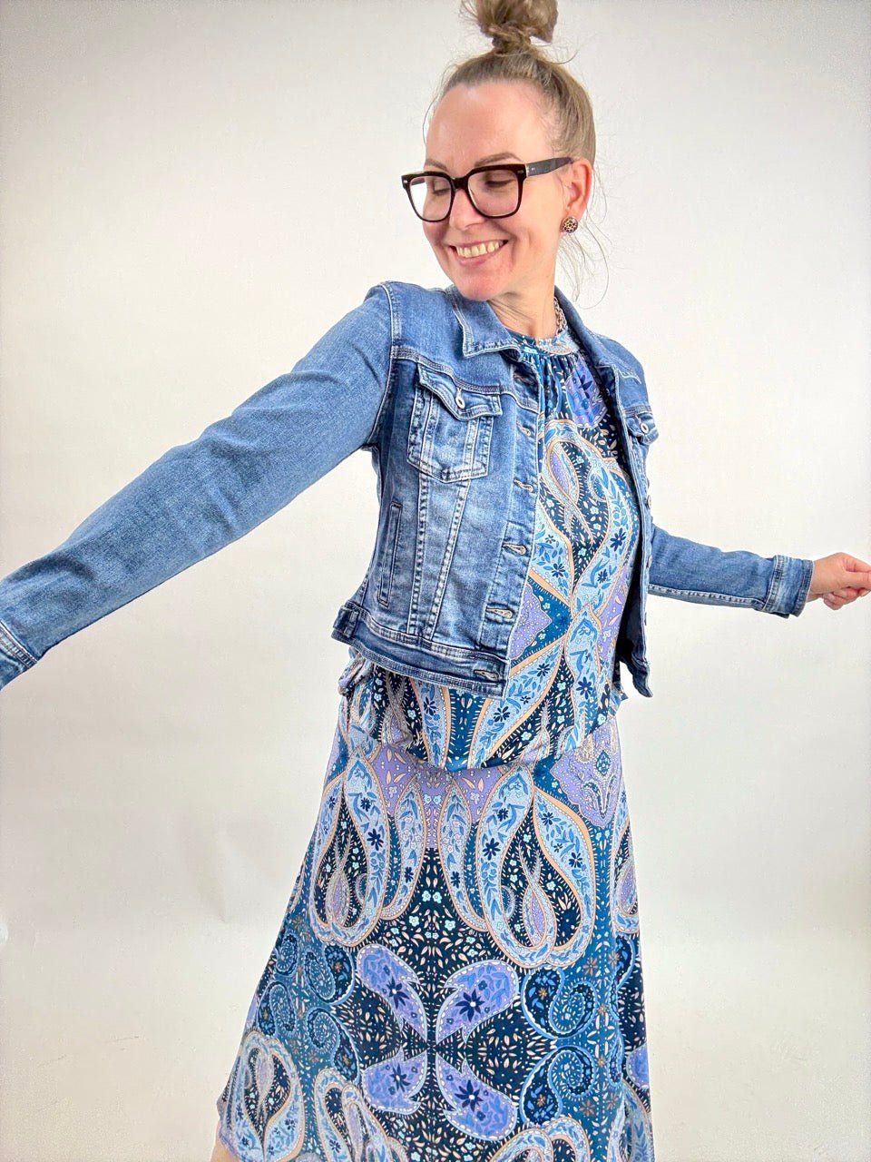 Jeansjacke Geheimnisträgerin Denim - FROLLEIN KÄTHE Shop