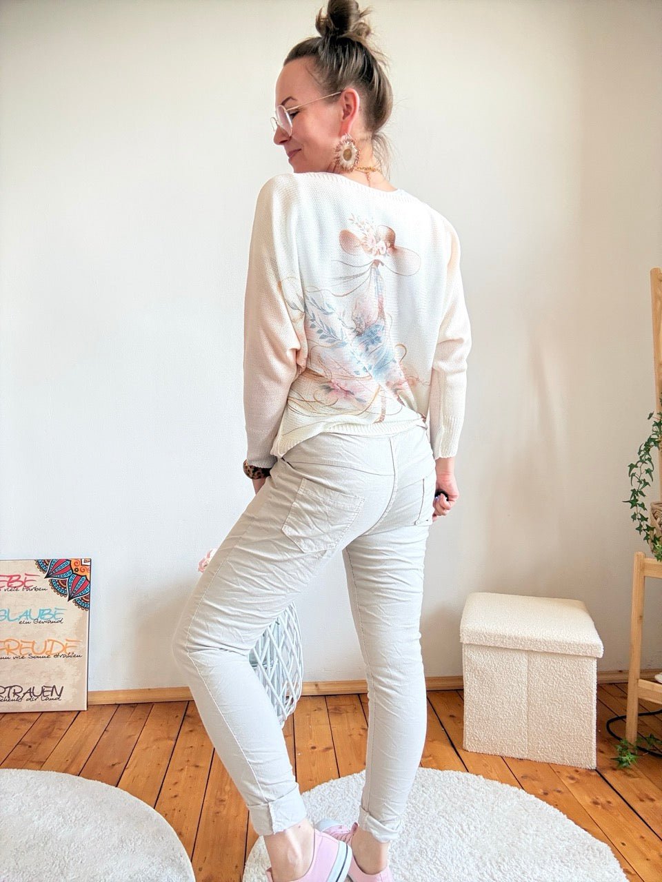Jogpants Nice Style Cream - FROLLEIN KÄTHE Shop