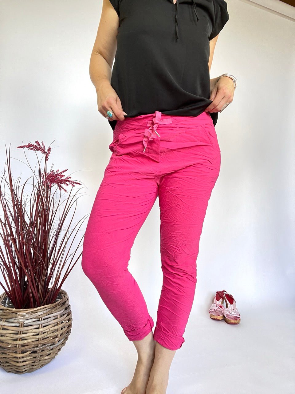 Jogpants Nice Style Fuchsia NEU! - FROLLEIN KÄTHE Shop