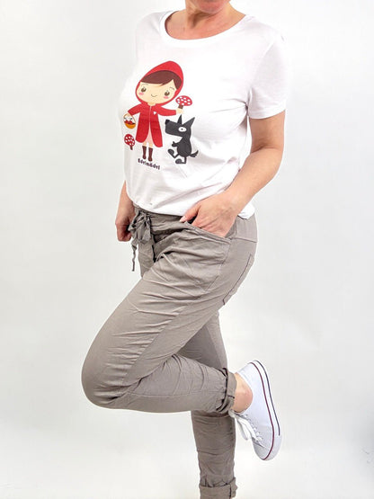 Jogpants Nice Style Taupe - FROLLEIN KÄTHE Shop