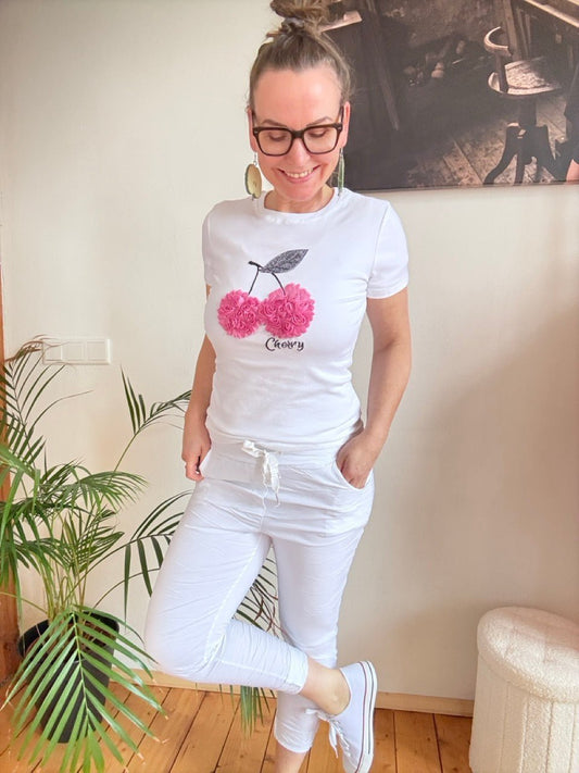 Jogpants Nice Style Weiß JETZT NUR 49,90! - FROLLEIN KÄTHE Shop