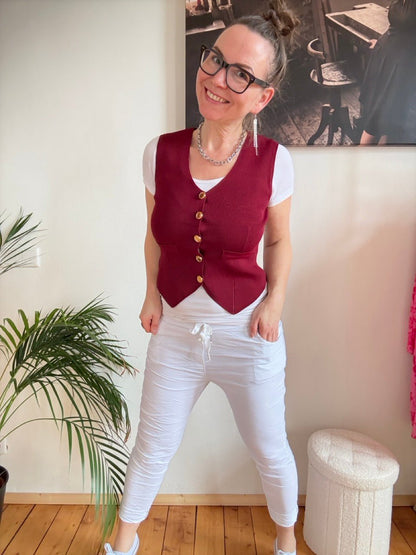 Jogpants Nice Style Weiß JETZT NUR 49,90! - FROLLEIN KÄTHE Shop