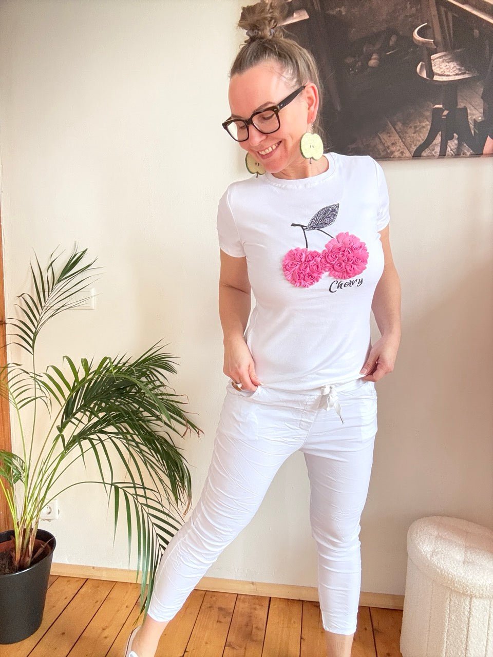 Jogpants Nice Style Weiß JETZT NUR 49,90! - FROLLEIN KÄTHE Shop