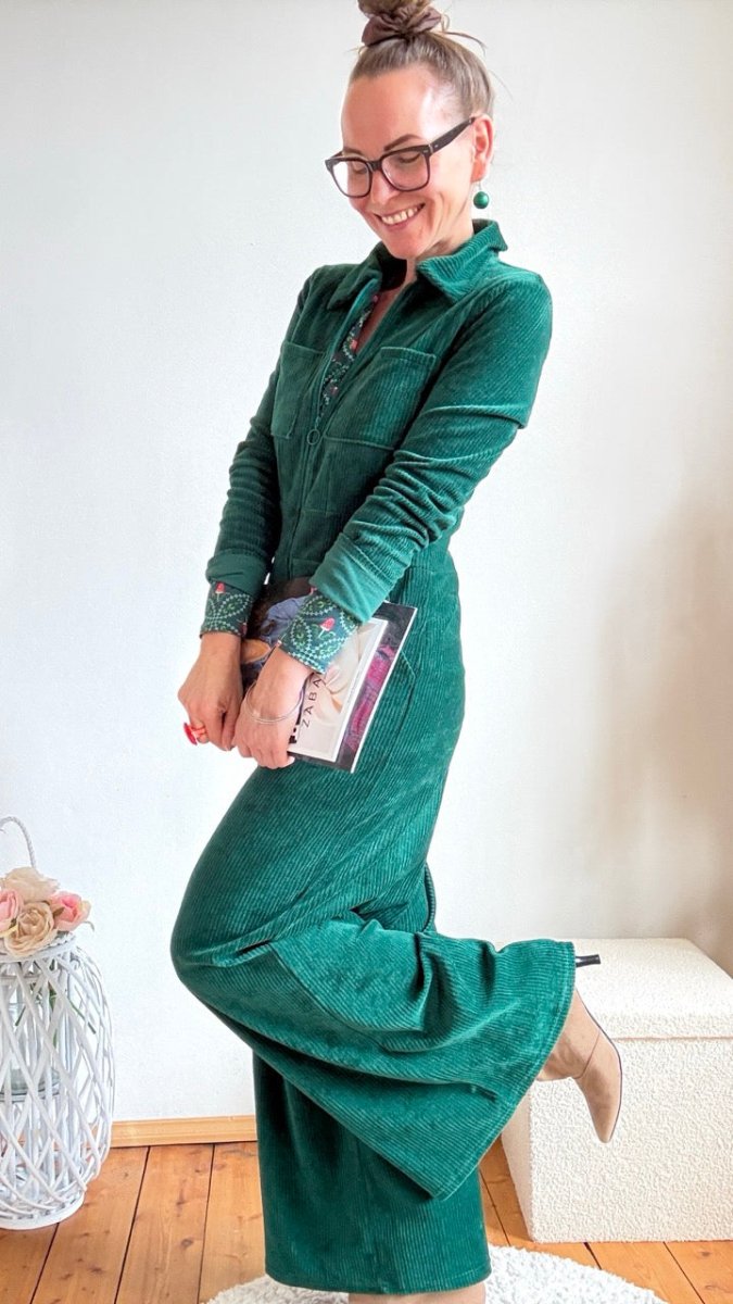 Jumpsuit Alltagsheldin Grün Fair Wear - FROLLEIN KÄTHE Shop