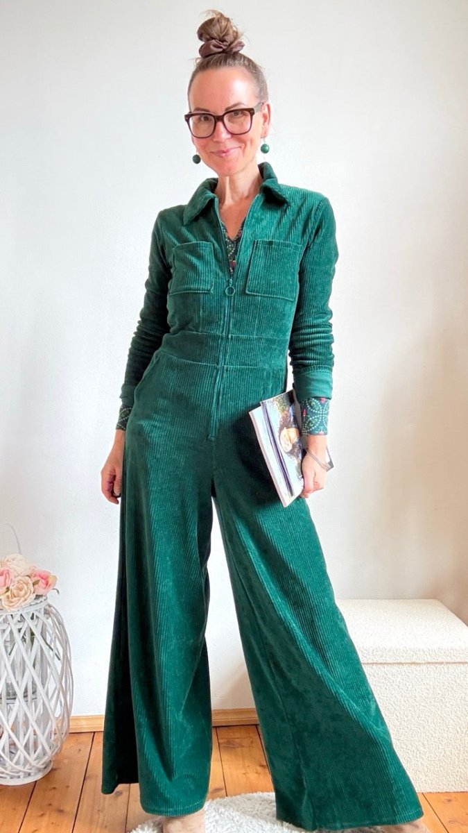 Jumpsuit Alltagsheldin Grün Fair Wear - FROLLEIN KÄTHE Shop