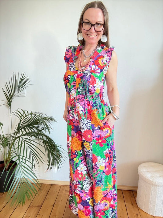 Jumpsuit Hola Girl Bunt - FROLLEIN KÄTHE Shop