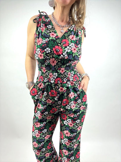 Jumpsuit Liora Belle Schwarz - FROLLEIN KÄTHE Shop