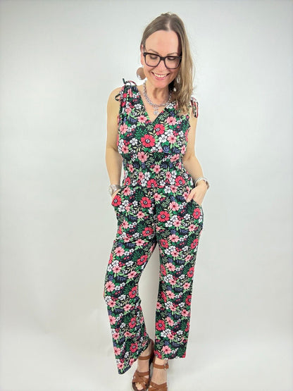 Jumpsuit Liora Belle Schwarz - FROLLEIN KÄTHE Shop