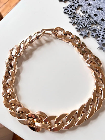 Kette Gliederkette Zart Rose / Gold - FROLLEIN KÄTHE Shop