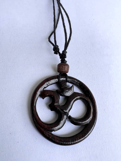 Kette Holz verschiedene Symbole - FROLLEIN KÄTHE Shop