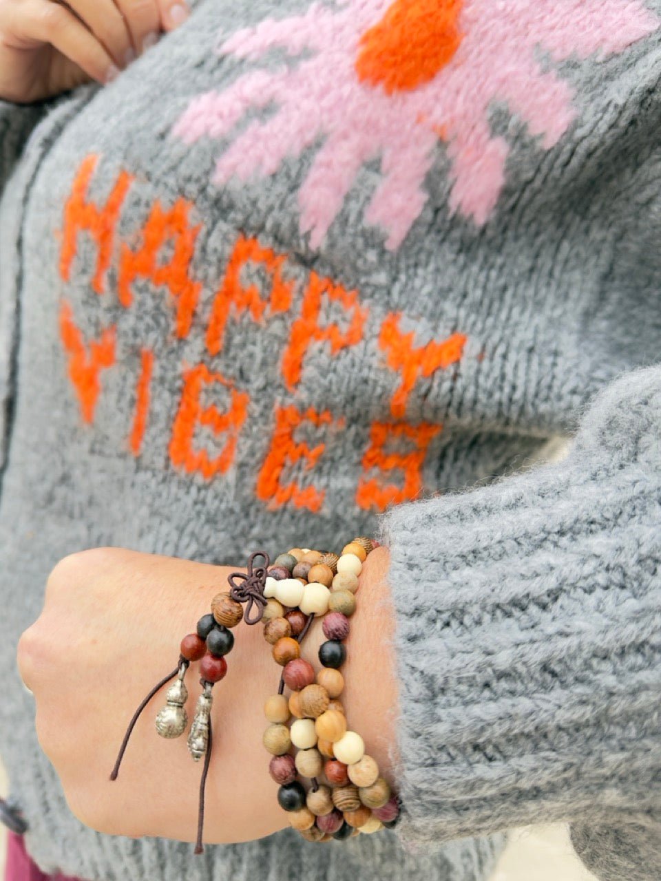 Kette Mala Inspiration mehrfarbig - FROLLEIN KÄTHE Shop