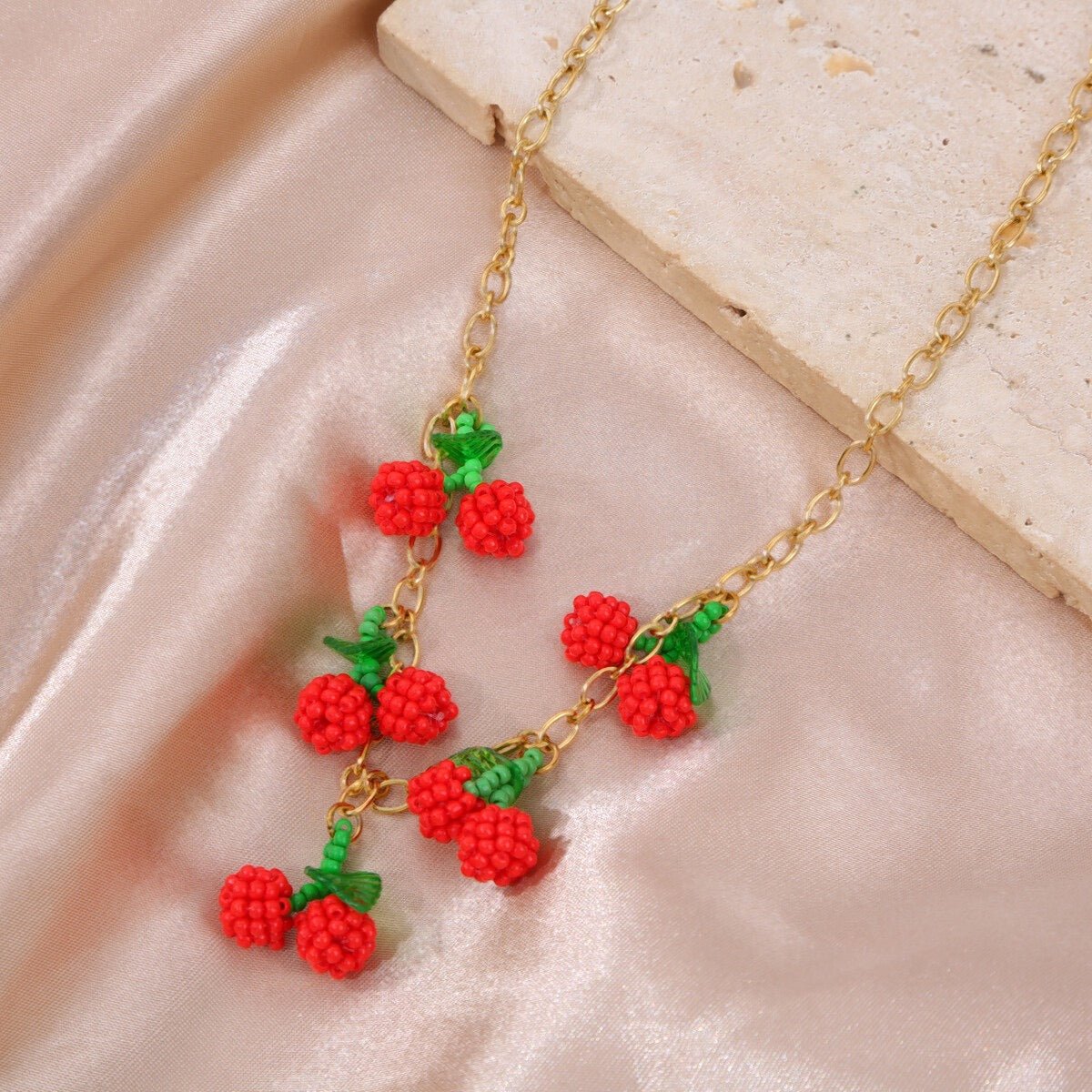 Kette Raspberry Rostfreier Stahl - FROLLEIN KÄTHE Shop