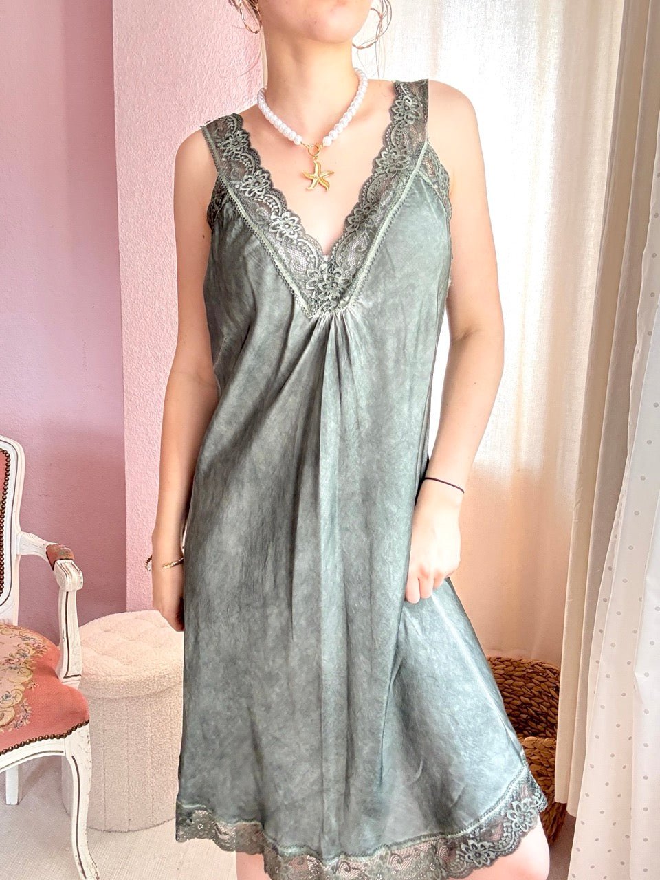 Kleid Ava Olive - FROLLEIN KÄTHE Shop