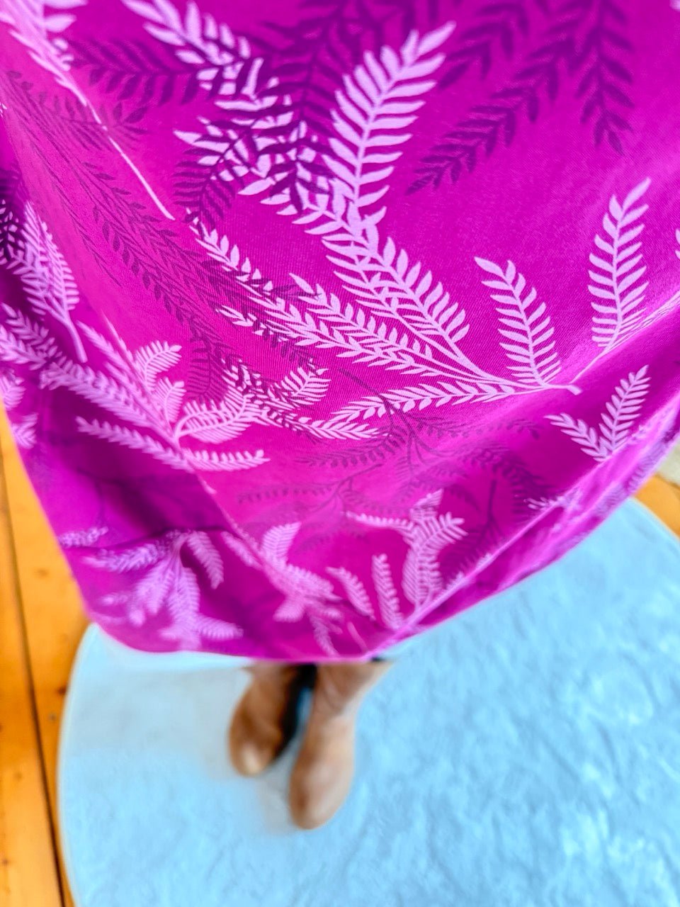 Kleid Ballonkleid Frohnatur Magenta - FROLLEIN KÄTHE Shop