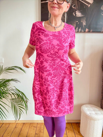 Kleid Ballonkleid Garden Fuchsia Jetzt nur 49,90€ - FROLLEIN KÄTHE Shop