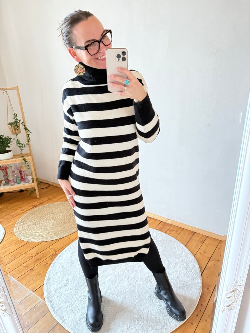 Kleid Black & White - FROLLEIN KÄTHE Shop