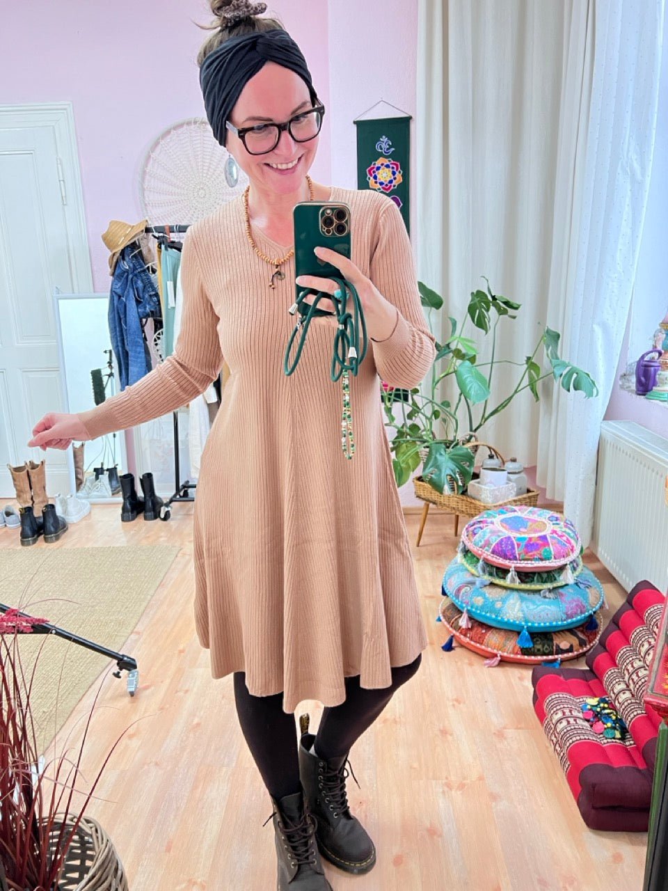 Kleid Cleo Cappuccino - FROLLEIN KÄTHE Shop