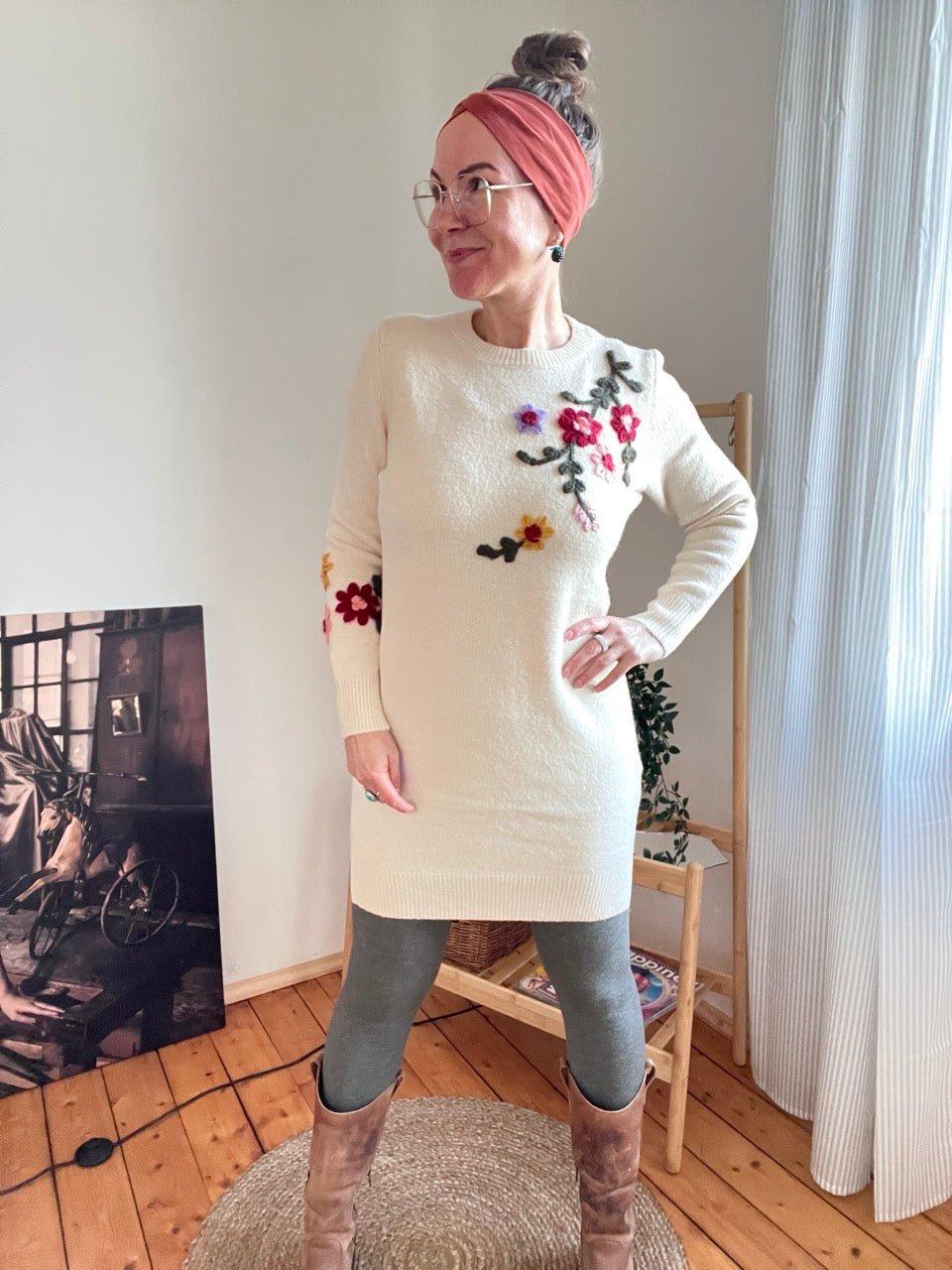 Kleid Flora Cream - FROLLEIN KÄTHE Shop