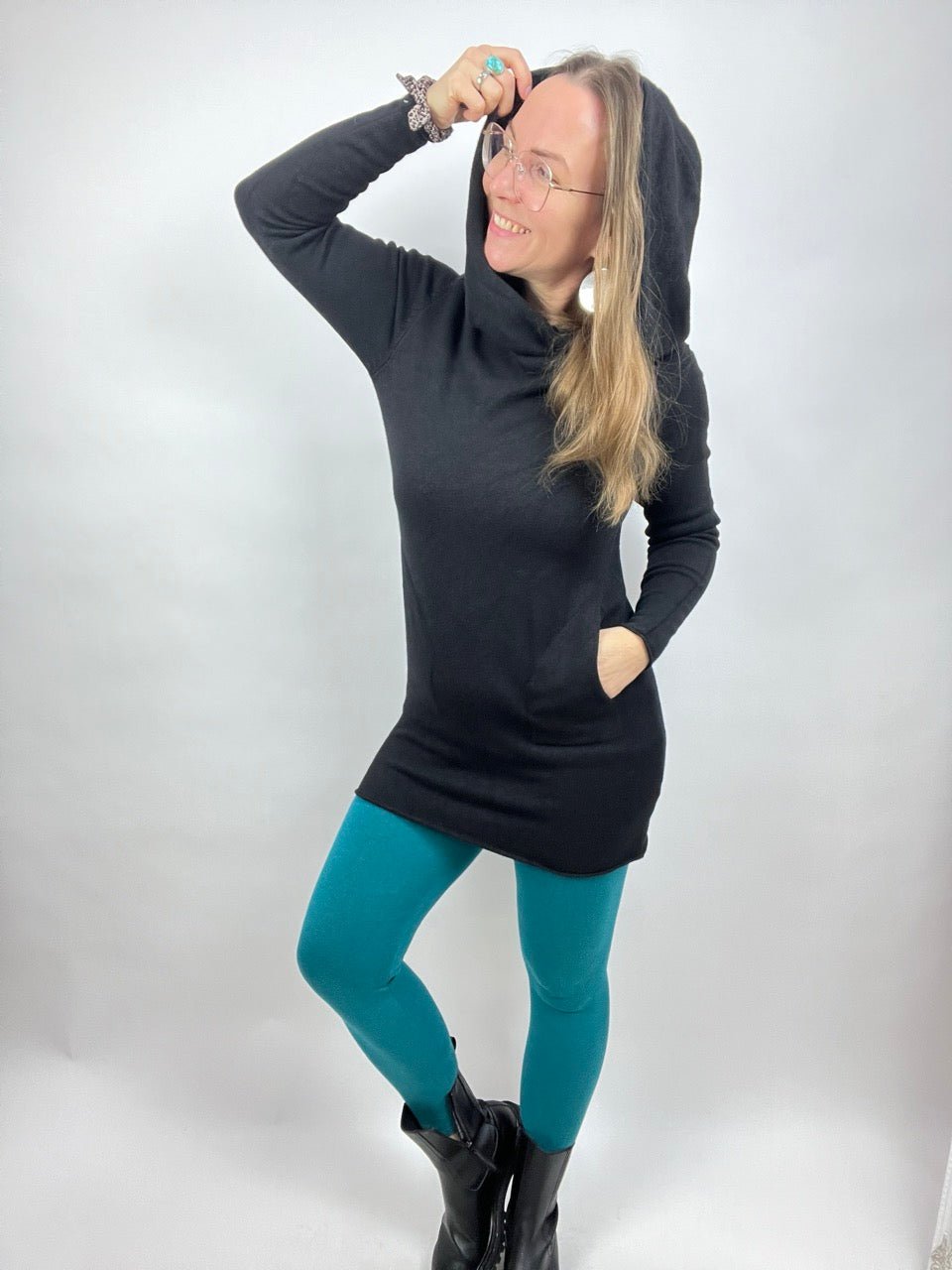 Kleid Fräulein Herrlich Schwarz - FROLLEIN KÄTHE Shop