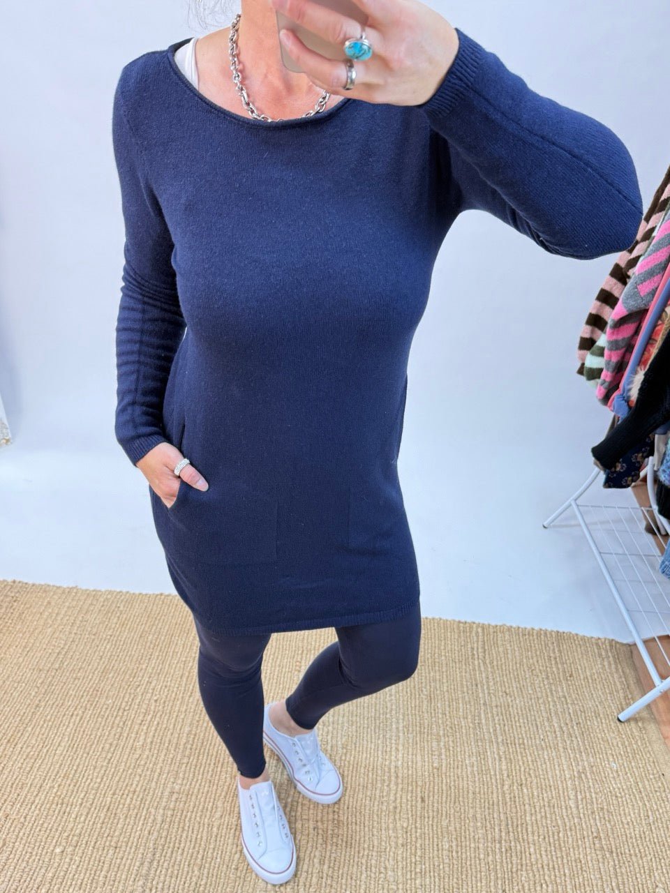 Kleid Herrlich verträumt Blau - FROLLEIN KÄTHE Shop