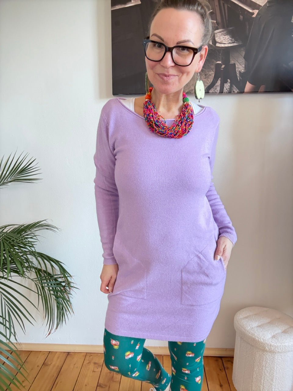 Kleid Herrlich verträumt Lavendel - FROLLEIN KÄTHE Shop