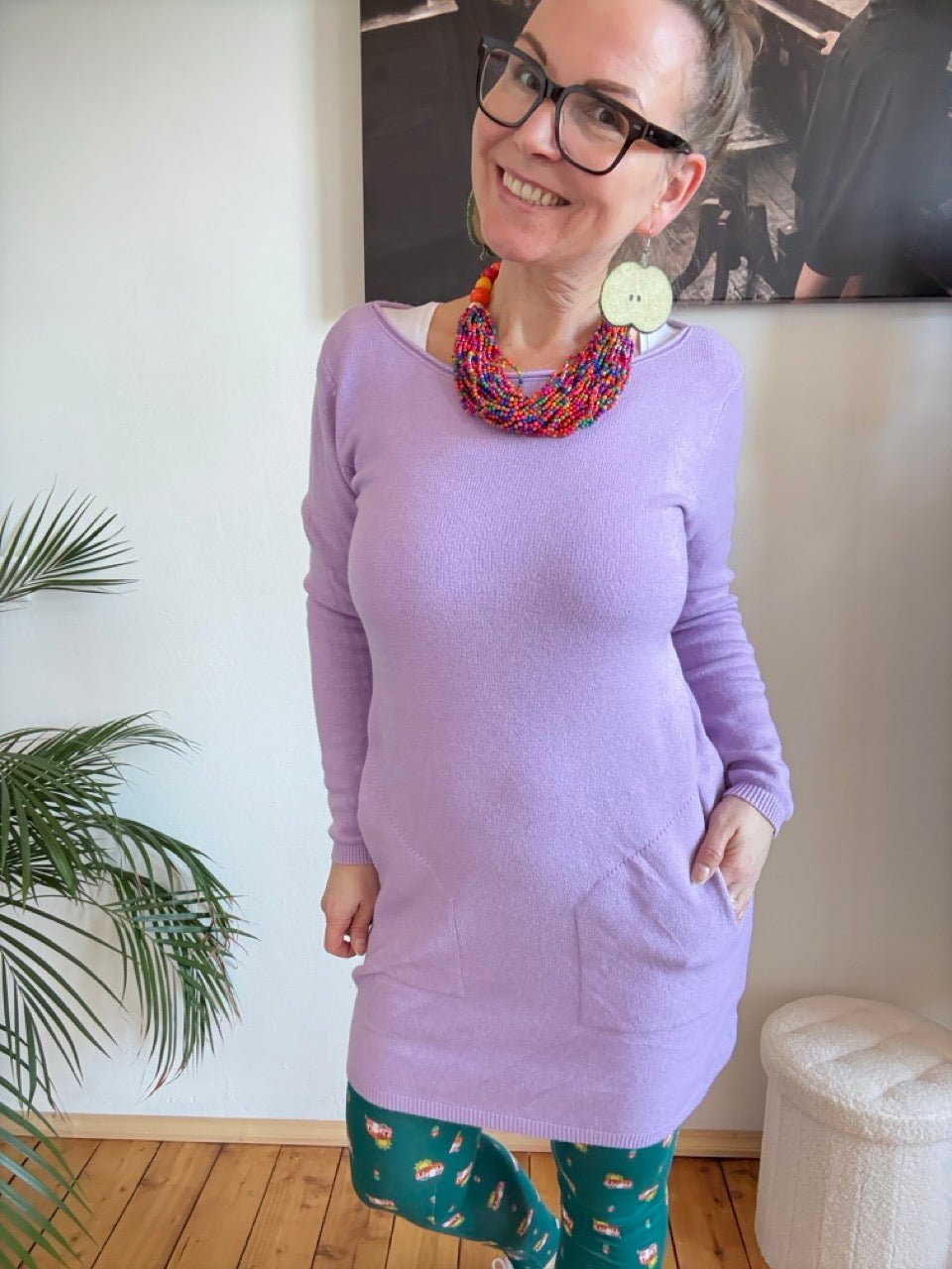 Kleid Herrlich verträumt Lavendel - FROLLEIN KÄTHE Shop