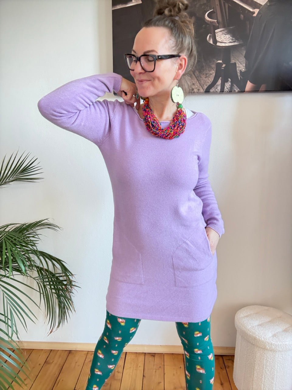 Kleid Herrlich verträumt Lavendel - FROLLEIN KÄTHE Shop